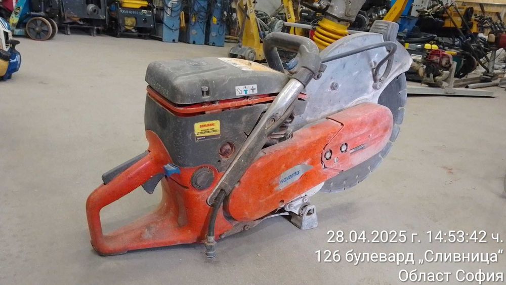 Ръчен фугорез 350 мм Husqvarna К760 2016