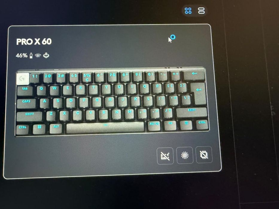 Клавиатура Logitech pro x 60