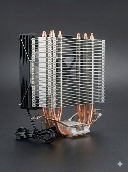 Башенные Кулера 4-х трубочные. ARGB