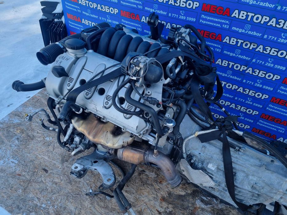 Двигатель с Porsche Cayene M48.01 4.8л