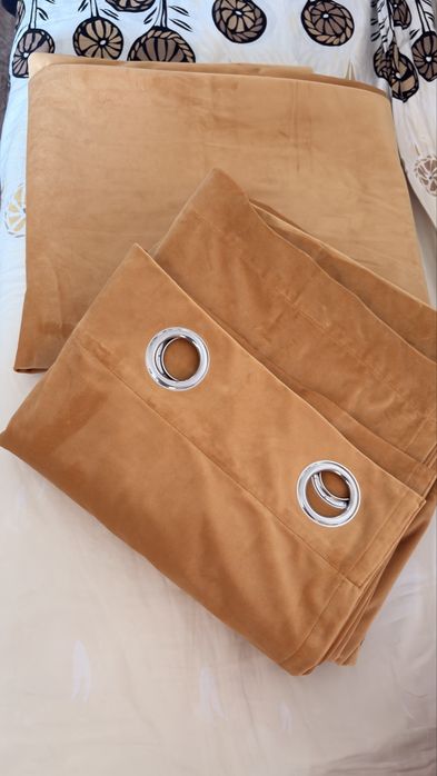 Set doua draperii catifea 145x260