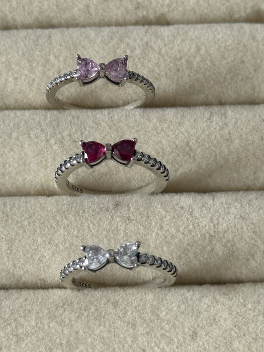 Set de 3 inele argint 925