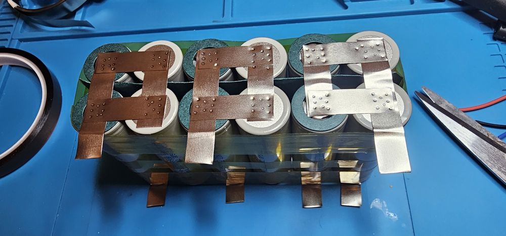 Pachet acumulator Li-ion 6S2P – proiect RC / DIY