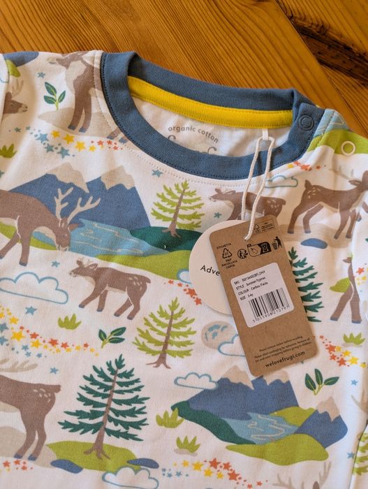 Нова с етикет пижама на Frugi 3-4