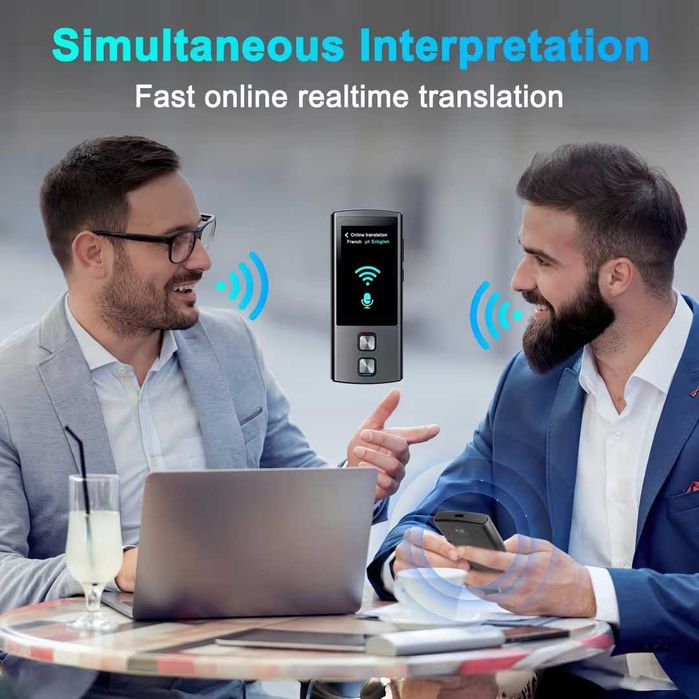 T17 AI Преводач 138 езика – Портативен с Wi-Fi и офлайн поддръжка