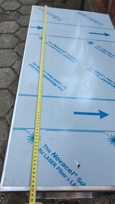 Masă de lucru inox nouă