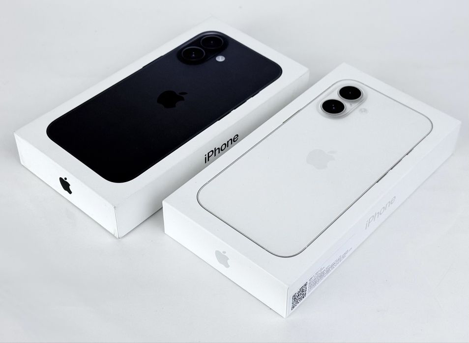 НОВ! Apple iPhone 16 128GB Black / White Гаранция!