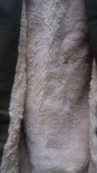 Șubă postav blana naturala