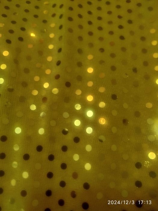 Ткань с блёстками"миллионерша"