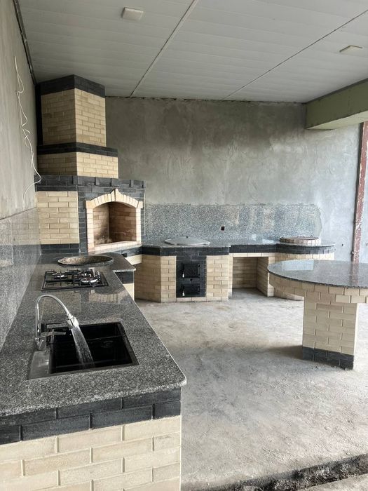 Строим Летняя кухня. Камин. Очаги.