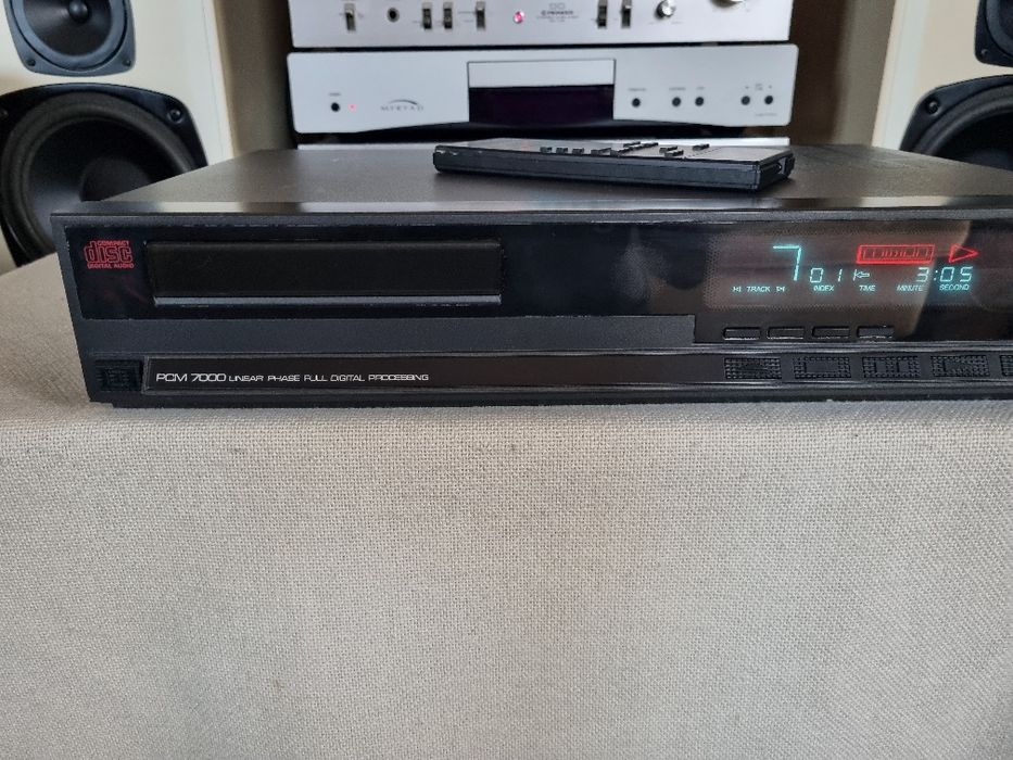 Cd Player Mission PCM-7000. CDM 2,TDA 1541. Impecabil