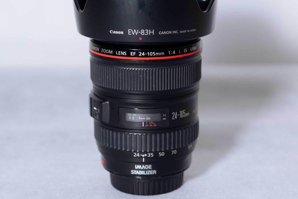 Obiectiv Canon EF 24-105mm f/4L IS USM – Serie Profesională (L)