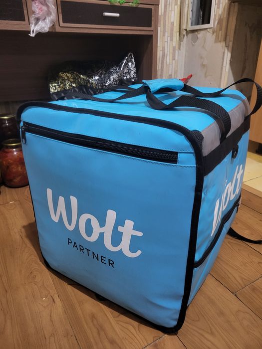 Термосумка Термокороб термокоробка Новый Волт wolt глово яндекс достав