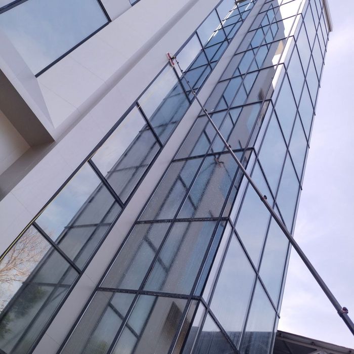 Фасад мойка окна чистка