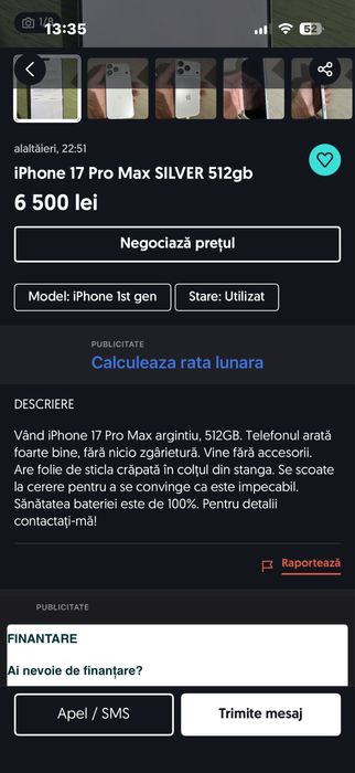 Iphone 16 pro 128GB