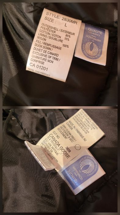 Vestă Canada Goose puf originala