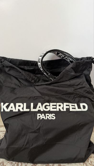 Сумка кросс-боди Karl Lagerfeld черный оригинал