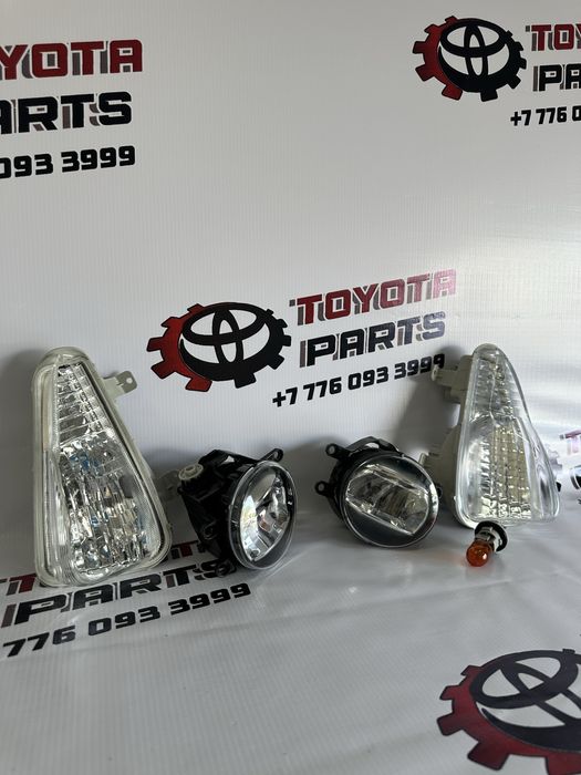 Противотуманные фары Led,поворотники Тойота камри 55