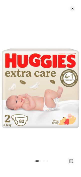 Vand huggies marimea 2