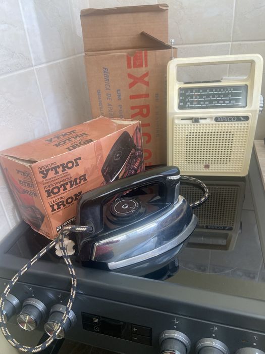 Руска парна ютия и транзистор