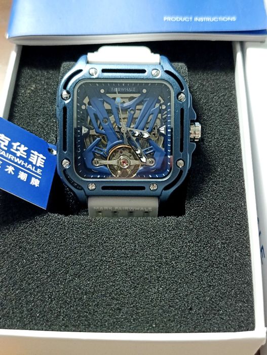 Ceas bărbați/unisex automatic/mecanic,nu eco drive, quartz-nou,cutie