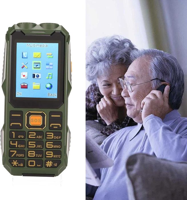 Колекционерски за Възрастни Zunate Големи Бутони SOS Бутон 3000mAh Бат