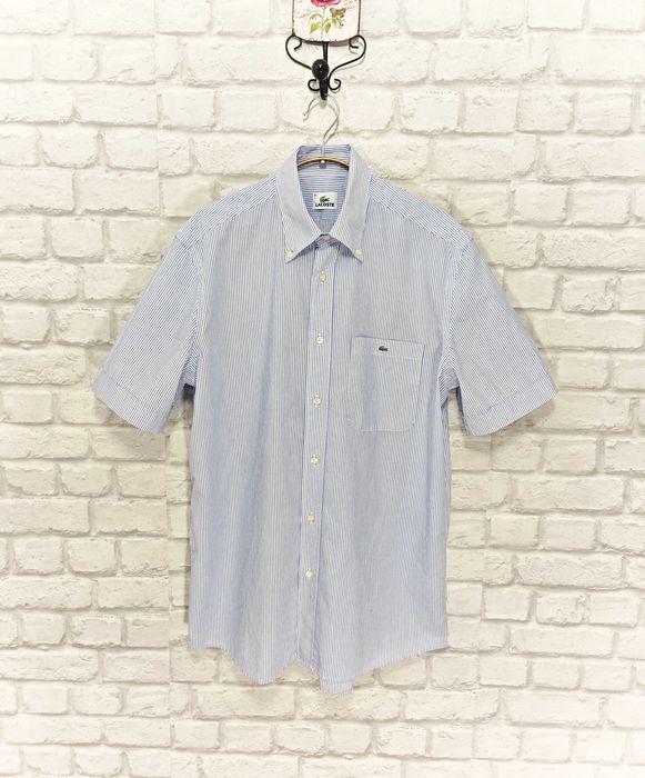 LACOSTE Оригинална риза с къс ръкав размер 41 / L