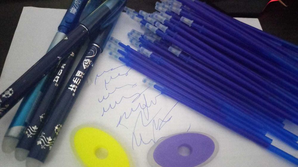 Set pix scrie-sterge, Zola®, 16  bucati, 1pix+15 rezerve