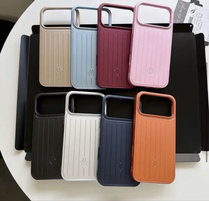 Актуален кейс тип Rimowa - Iphone 16, 16 pro, 16 pro max, 17, 17 pro, 17 pro max, 18 pro, 18 pro max