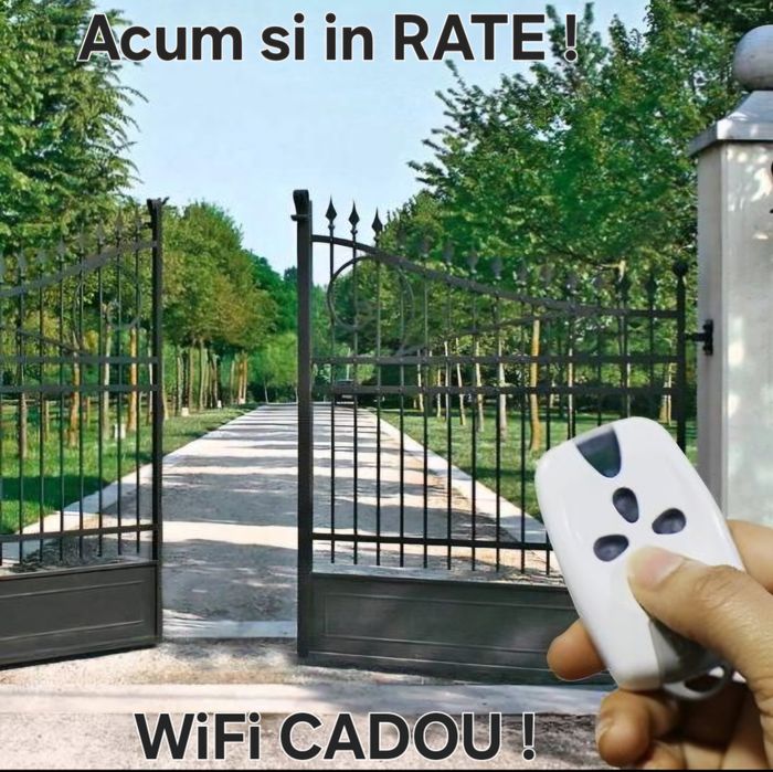 Porti automate WIFI + montaj inclus