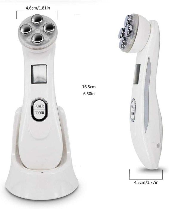 Мултифункционален инструмент за красота на лицето RF и EMS