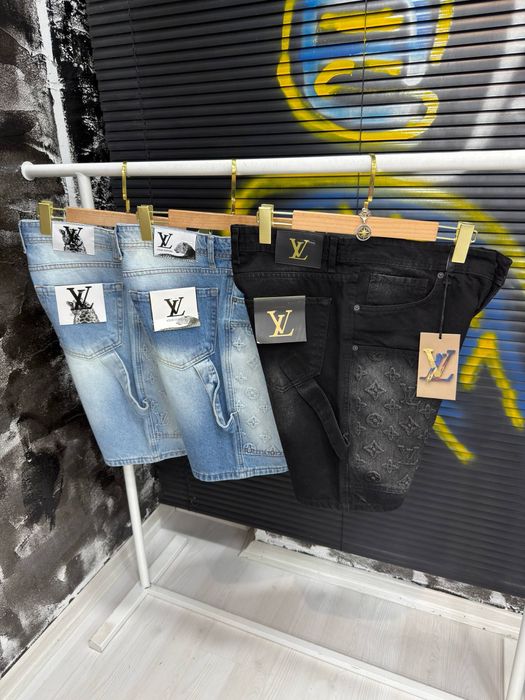 Bermude de blugi Louis Vuitton calitate TOP