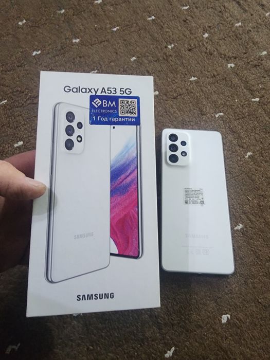Ассалааму алайкум ва раҳматуллоҳи Samsung A53 сотилади, холати идеал