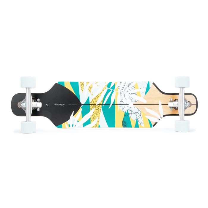 Longboard 100 Drop Mini Floral - No Size - produs resigilat Decathlon