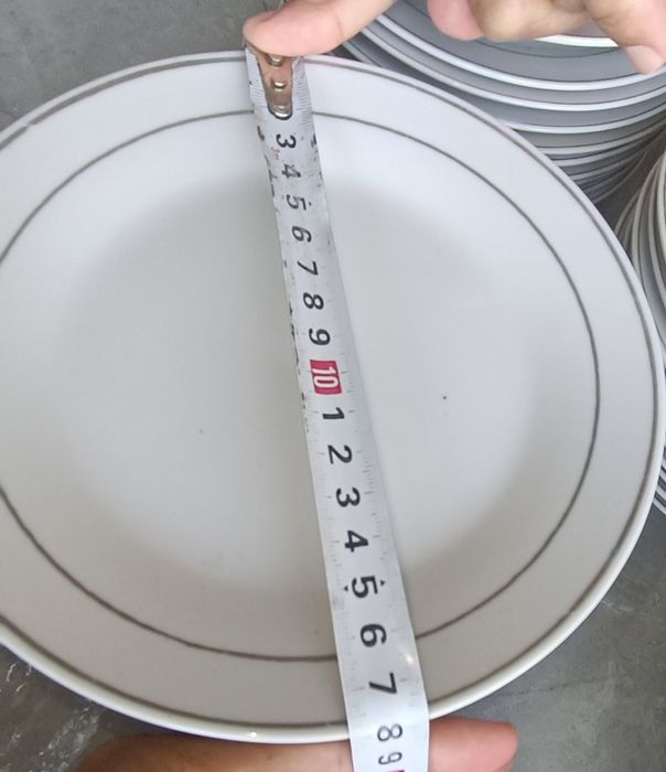 Тарелки для 10 персон!