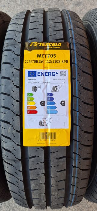 4 anvelope vara noi Tercelo 225/70/15C,dot 2025.Pretul este pe bucata.