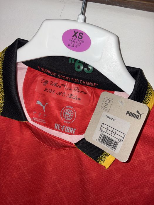 Tricou L AC Milan Rosu Verde Nou