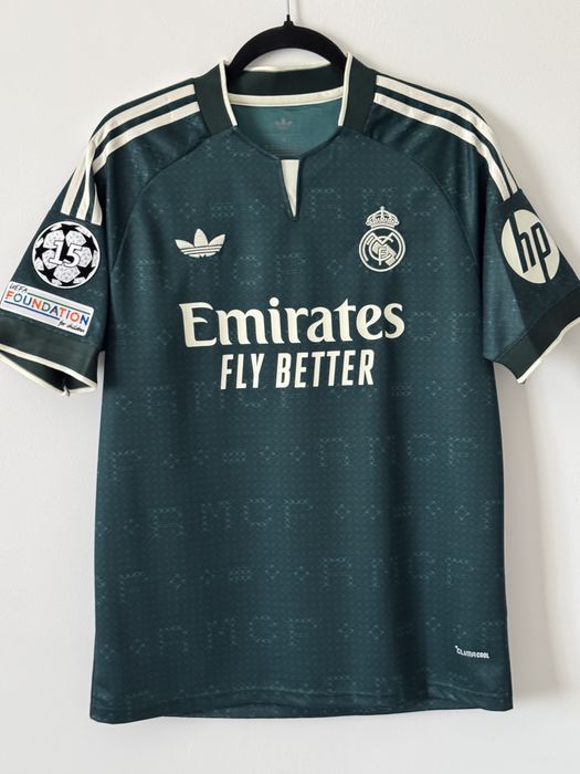 Tricou fotbal Real Madrid Away 26/27 Mbappe Bellingham Valverde Vini