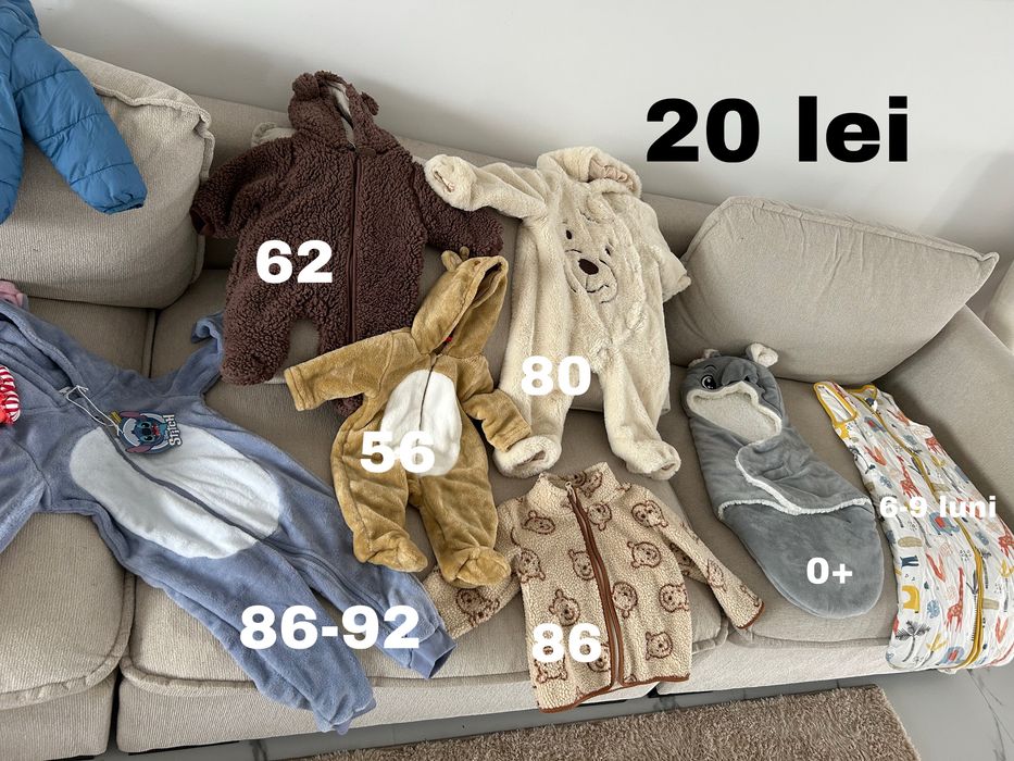 Haine bebe marimi 52-92