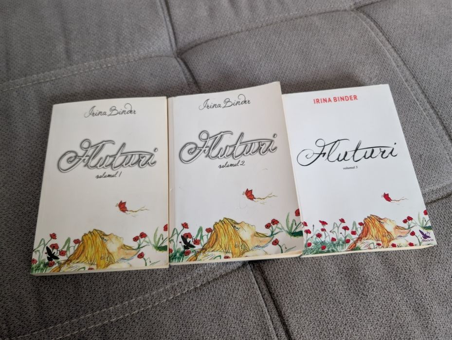 Serie 3 volume cartea Fluturi de Irina Binder
