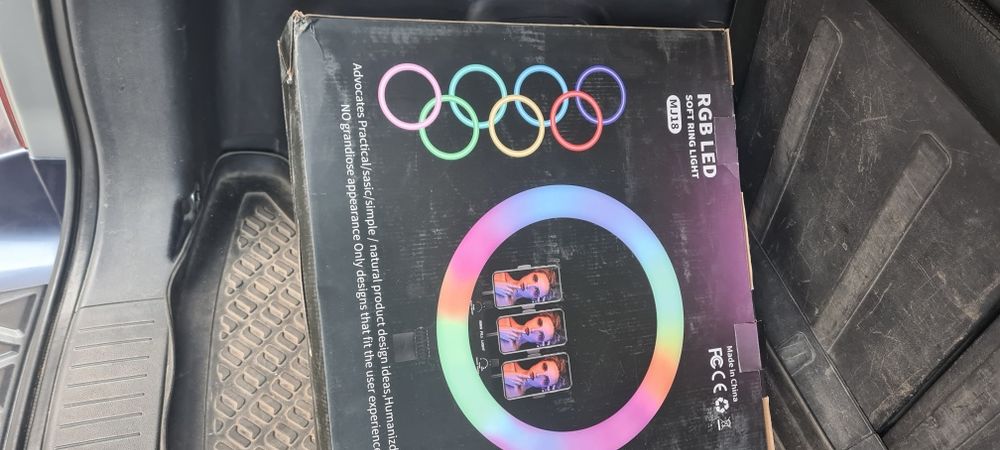 Кольцевая лампа 45см