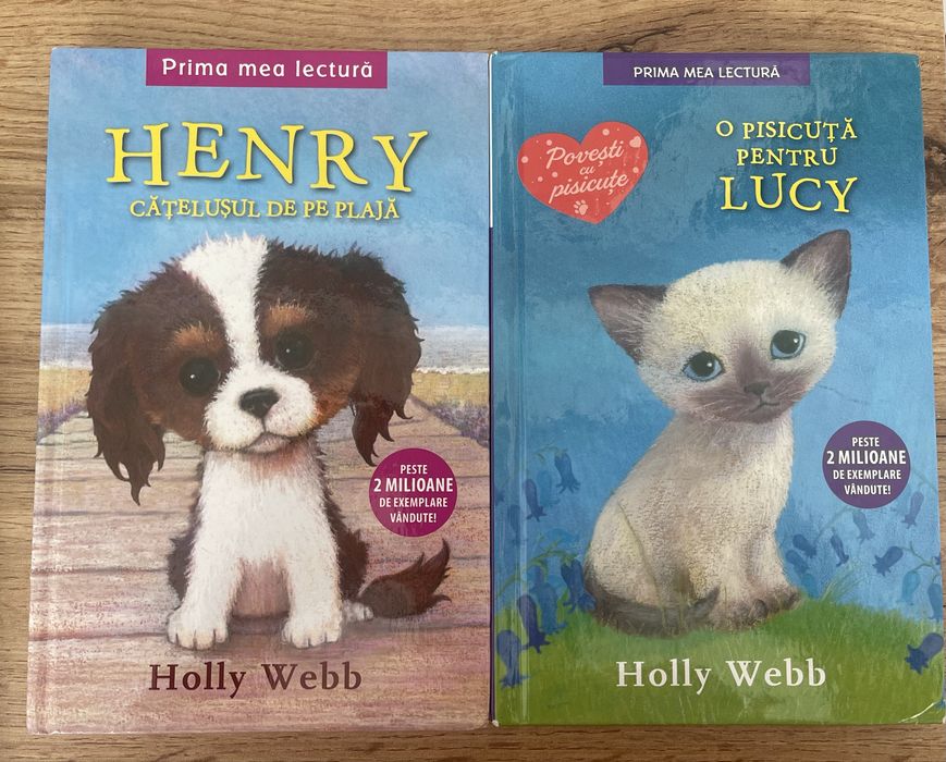 Pachet 4 cărți copii - Colecția „Prima mea lectură” (Holly Webb / Sue Bentley)