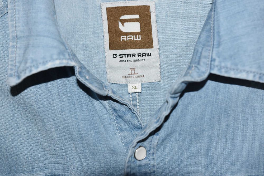 G Star Raw мъжка дънкова риза р-р XL