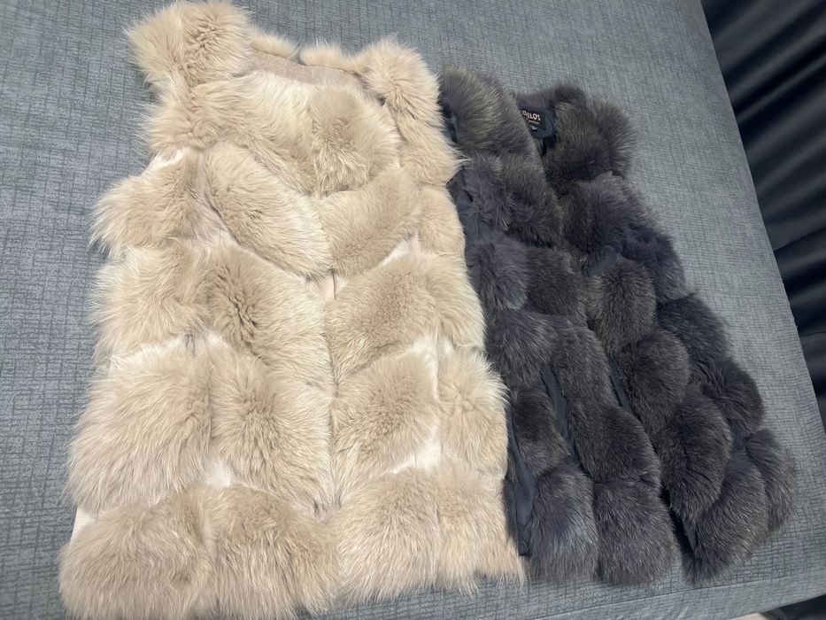 Елек естествен косъм лисица