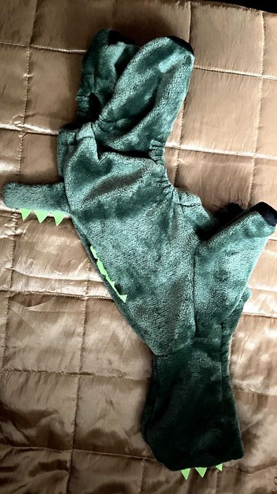 Костюм динозавър за малко куче или коте