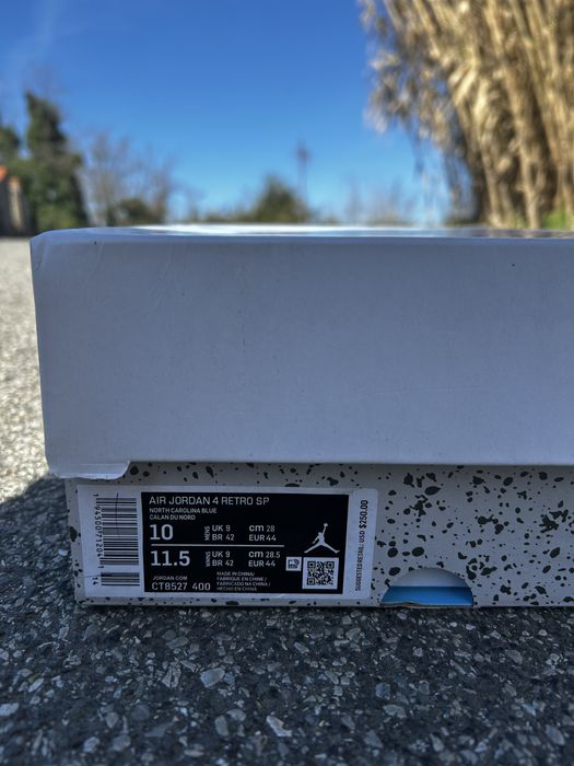 Jordan 4 university blue - 44