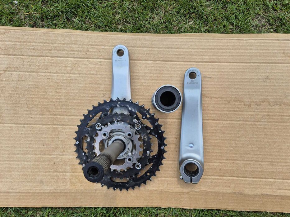 Pedalier Shimano LX, FC- M580, Hollowtech, monobloc