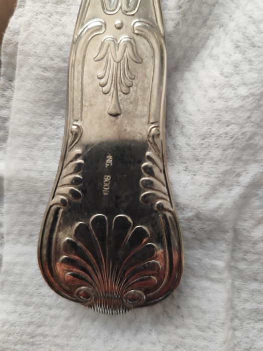 Италиански сребърни прибори  -Set Silver Probe ARG 800.