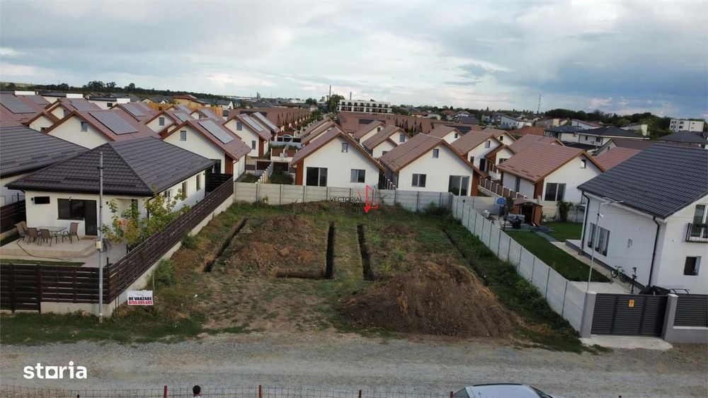 Teren intravilan 538 mp in Pantelimon, Deschidere 20 ml, Toate utilita