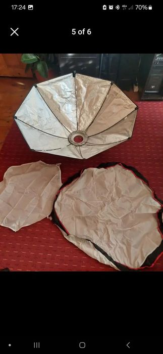 Softbox si octobox pt blitz-uri de studio